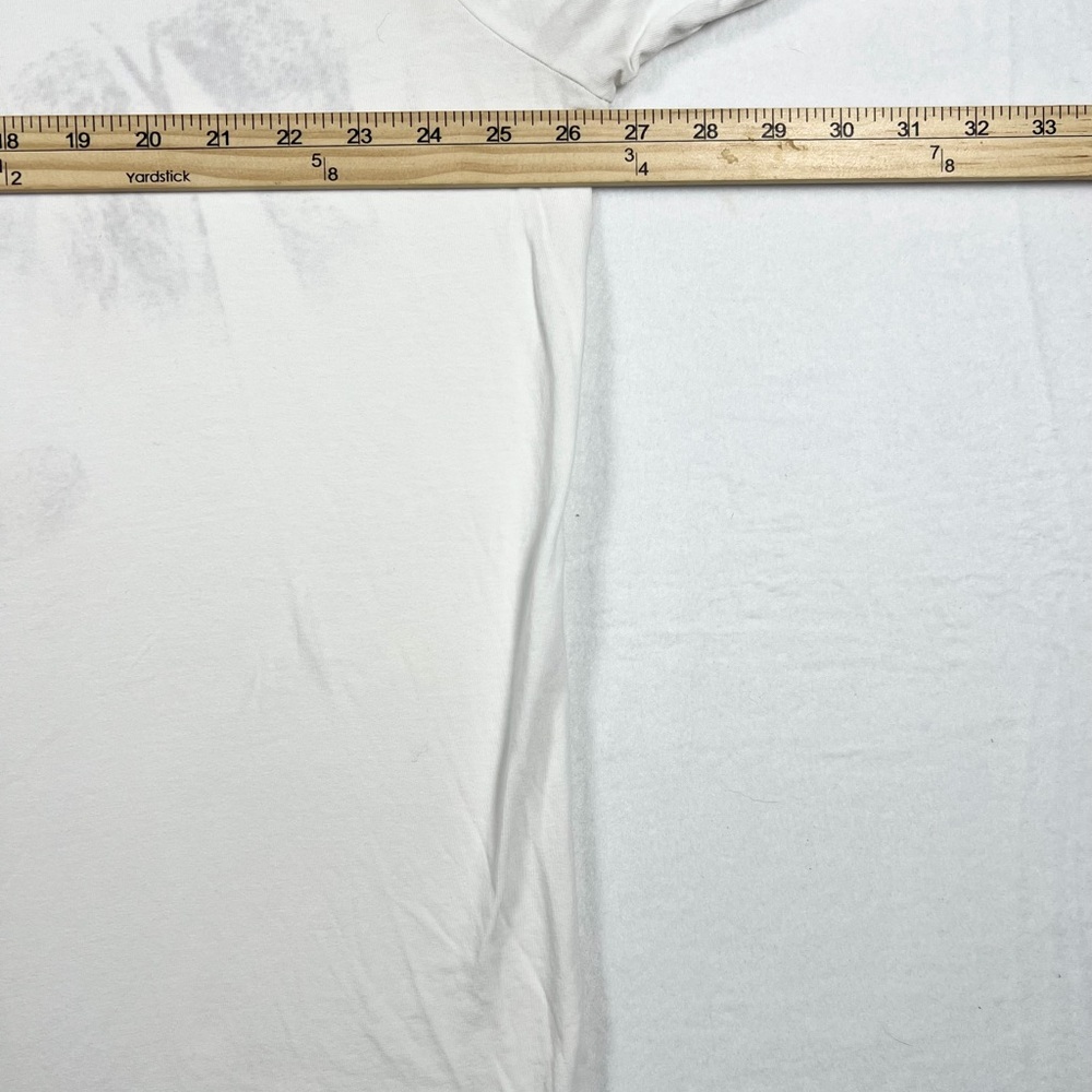 Polo Ralph Lauren Football Bear Long Sleeve White T-Shirt Mens Size XXL - Picture 8 of 10